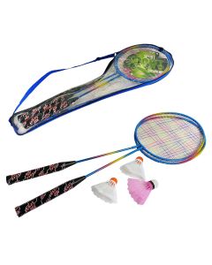 Set za badminton sa 2 reketa i 3 loptice