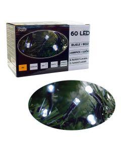 60 LED lanac belo svetlo sa 8 funkcija